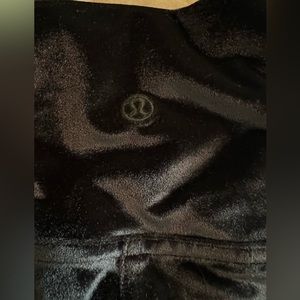 Lululemon Wunder lounge tight 28” black velvet new with tag 12